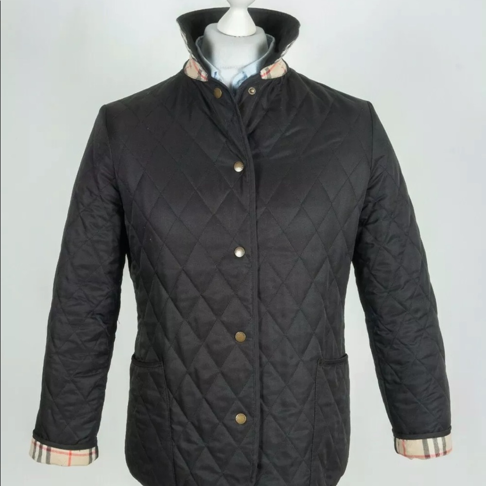 COPY - Burberry Quilted Jacket Black